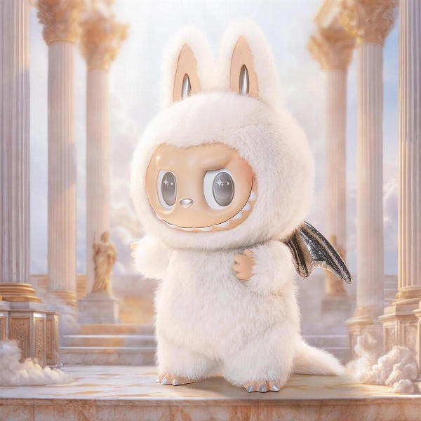 Игрушка Labubu The Monsters Zimomo Angel in Clouds (Pop Mart